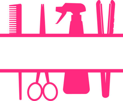 hair-dresser-split-text-frame-spray-scissor-comb-hair-iron-salon-free-svg-file-SvgHeart.Com