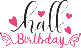 half-birthday-6-months-baby-free-svg-file-SvgHeart.Com