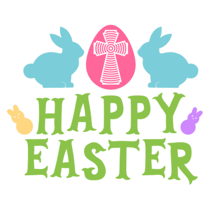 happy-easter-bunny-eggs-free-svg-file-SvgHeart.Com