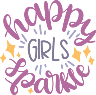 happy-girls-sparkle-sign-positive-t-shirt-design-free-svg-file-SvgHeart.Com