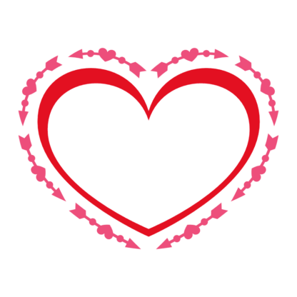 heart-shape-arrow-love-valentines-day-free-svg-file-SvgHeart.Com