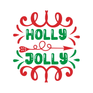 holly-jolly-sign-christmas-free-svg-file-SvgHeart.Com