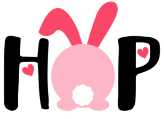 hop-easter-bunny-free-svg-file-SvgHeart.Com