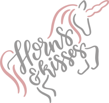 horns-and-kisses-unicorn-shape-fantasy-animal-free-svg-file-SvgHeart.Com