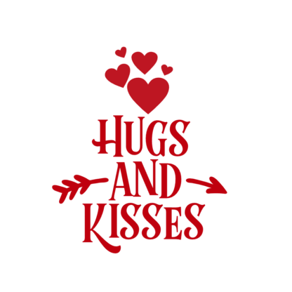 hugs-and-kisses-valentines-free-svg-file-SvgHeart.Com