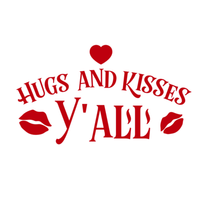 hugs-and-kisses-yall-love-valentines-day-free-svg-file-SvgHeart.Com