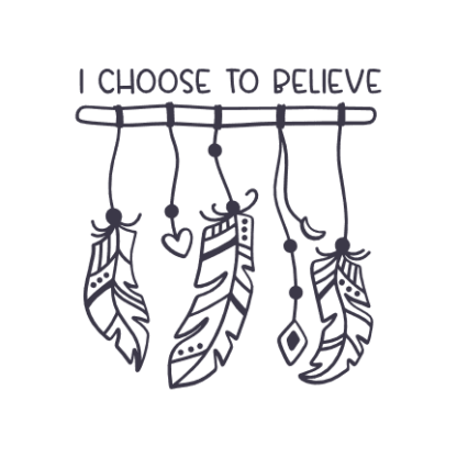 i-choose-to-believe-positive-free-svg-file-SvgHeart.Com