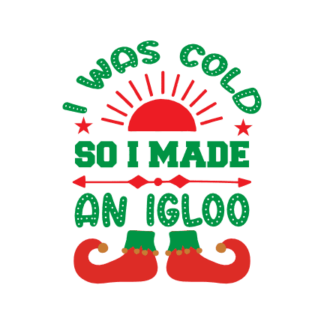 i-was-cold-so-i-made-an-igloo-christmas-free-svg-file-SvgHeart.Com