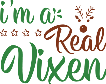 im-a-real-vixen-reindeer-christmas-free-svg-file-SvgHeart.Com