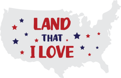 land-that-i-love-american-map-4th-of-july-free-svg-file-SvgHeart.Com