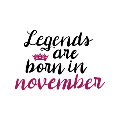 legends-are-born-in-november-birthday-free-svg-file-SvgHeart.Com