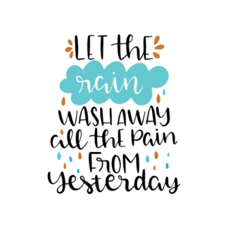 let-the-rain-wash-away-all-the-pain-from-yesterday-rainy-free-svg-file-SvgHeart.Com