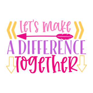 lets-make-a-difference-together-teachers-free-svg-file-SvgHeart.Com