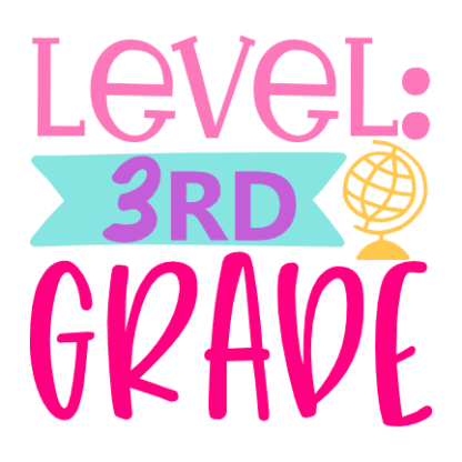 level-3rd-grade-kids-school-free-svg-file-SvgHeart.Com