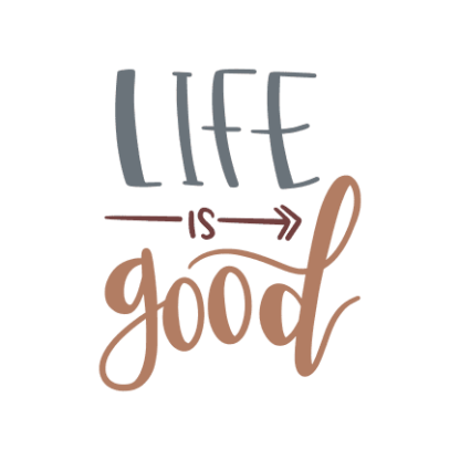 life-is-good-arrow-free-svg-file-SvgHeart.Com