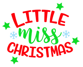 little-miss-christmas-holiday-free-svg-file-SvgHeart.Com