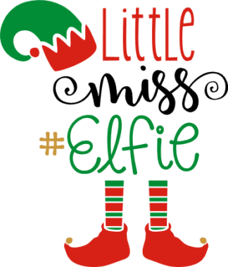 little-miss-elfie-christmas-free-svg-file-SvgHeart.Com