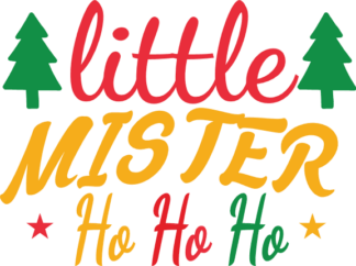 little-mister-ho-ho-ho-trees-baby-onesie-christmas-free-svg-file-SvgHeart.Com