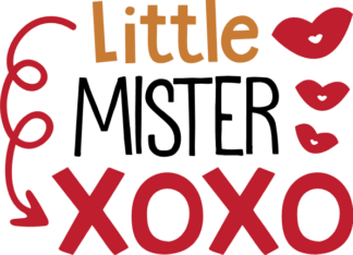 little-mister-xoxo-love-valentines-day-free-svg-file-SvgHeart.Com