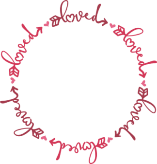 loved-arrow-circle-monogram-frame-valentines-day-free-svg-file-SvgHeart.Com