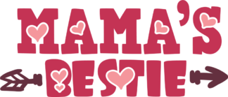 mamas-bestie-arrow-baby-onesie-free-svg-file-SvgHeart.Com