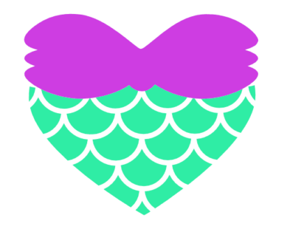 mermaid-heart-mermaid-skin-free-svg-file-SvgHeart.Com