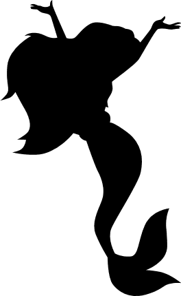 mermaid-silhouette-beach-free-svg-file-SvgHeart.Com