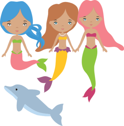 mermaids-and-dolphin-beach-free-svg-file-SvgHeart.Com