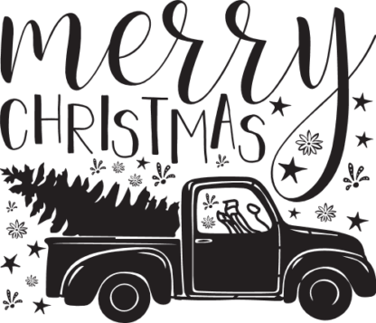 merry-christmas-truck-with-tree-holiday-free-svg-file-SvgHeart.Com