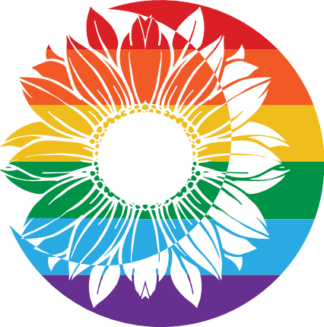 moon-and-sunflower-lgbt-pride-decorative-art-free-svg-file-SvgHeart.Com