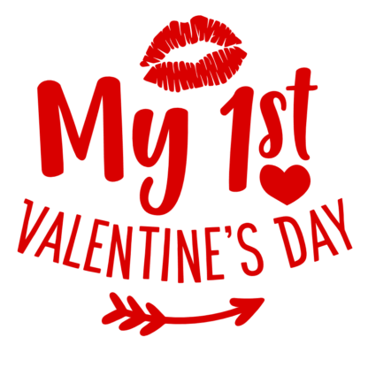 my-1st-valentines-day-baby-onesie-free-svg-file-SvgHeart.Com