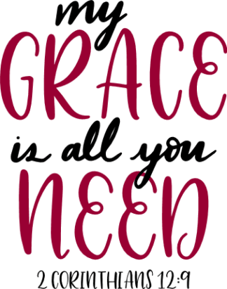 my-grace-is-all-you-need-bible-verse-free-svg-file-SvgHeart.Com