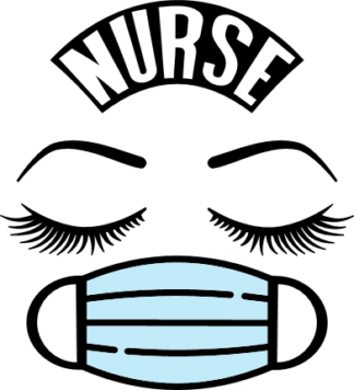 nurse-face-with-mask-covid-virus-pandemic-free-svg-file-SvgHeart.Com