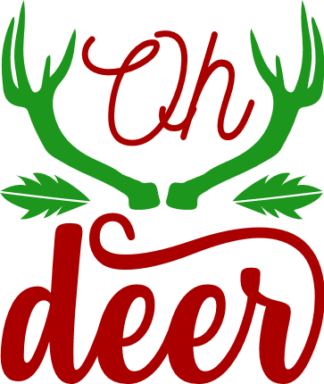 oh-deer-antlers-christmas-free-svg-file-SvgHeart.Com