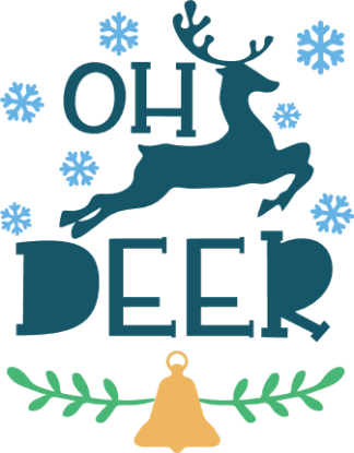 oh-deer-funny-christmas-winter-free-svg-file-SvgHeart.Com