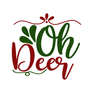 oh-deer-sign-christmas-free-svg-file-SvgHeart.Com