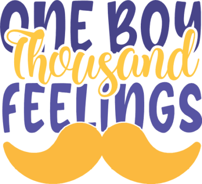 one-boy-thousand-feelings-moustache-funny-baby-boy-free-svg-file-SvgHeart.Com