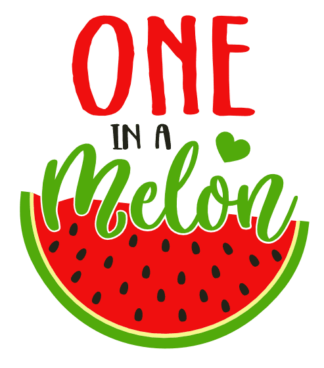 one-in-a-melon-summer-water-melon-free-svg-file-SvgHeart.Com