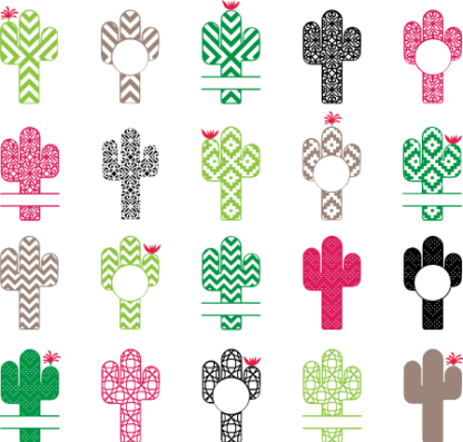 ornamental-cactus-monogram-bundle-succulent-free-svg-file-SvgHeart.Com