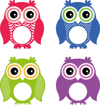 owl-monogram-frame-bundle-birds-free-svg-file-SvgHeart.Com