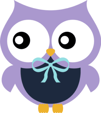 owl-with-bow-baby-decoration-free-svg-file-SvgHeart.Com