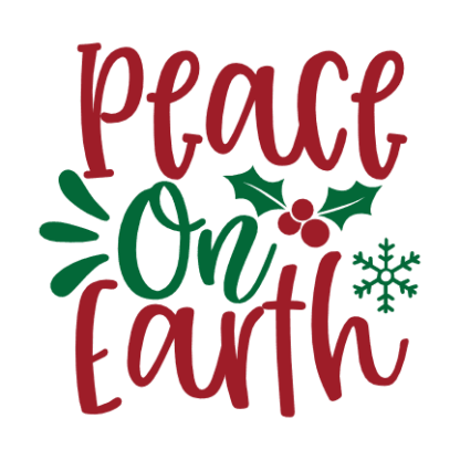 peace-on-earth-christmas-free-svg-file-SvgHeart.Com