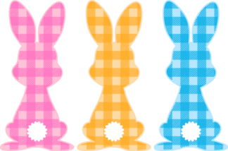 plaid-bunnies-easter-rabbit-free-svg-file-SvgHeart.Com