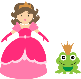 princess-and-frog-clipart-free-svg-file-SvgHeart.Com