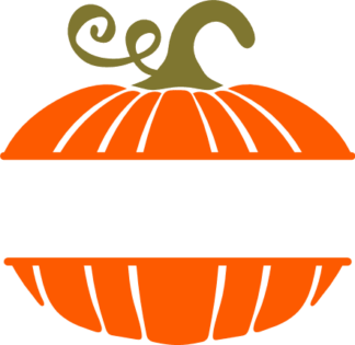 pumpkin-split-text-frame-fall-autumn-decoration-free-svg-file-SvgHeart.Com