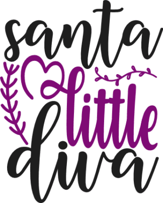 santa-little-diva-christmas-free-svg-file-SvgHeart.Com