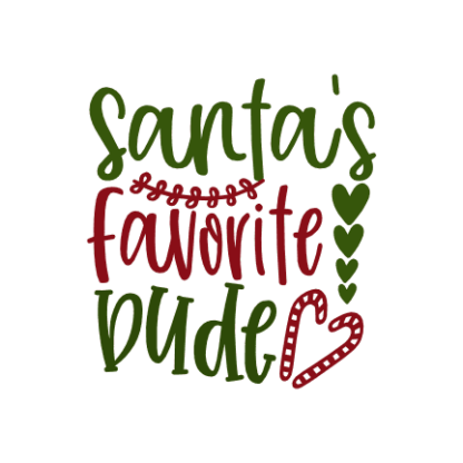 santas-favorite-dude-funny-christmas-free-svg-file-SvgHeart.Com