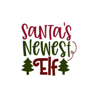 santas-newest-elf-funny-christmas-free-svg-file-SvgHeart.Com