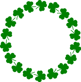 shamrock-circle-frame-st-patricks-day-free-svg-file-SvgHeart.Com