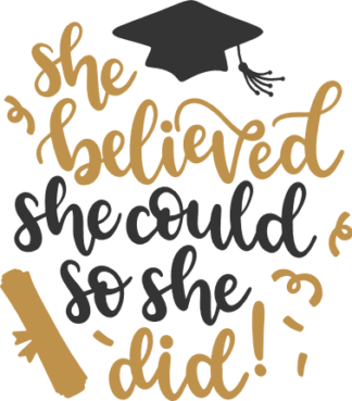 she-believed-she-could-so-she-did-graduation-free-svg-file-SvgHeart.Com